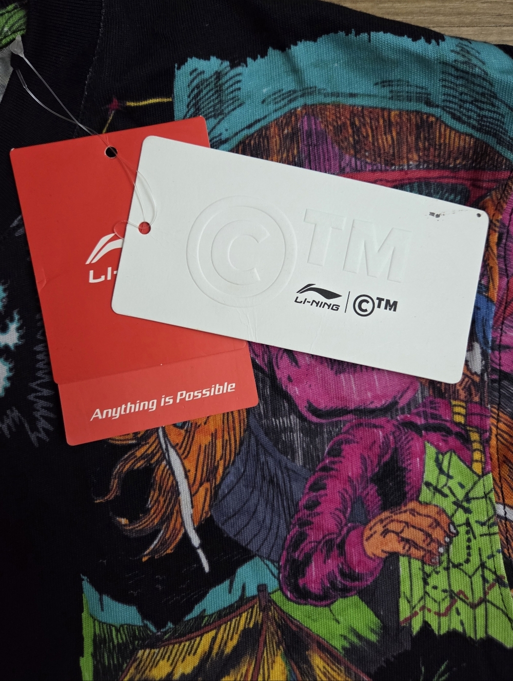 Chinatown x Li-Ning Shooting Stars AOP T-Shirt - Picture 8 of 15